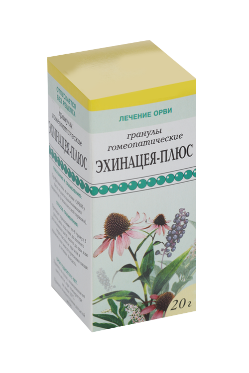 Эхинацея-плюс, 20 г, гранулы гомеопатические