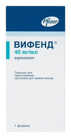 Вифенд 40 мг/мл, 45 г, порошок для приготовления суспензии для приема внутрь