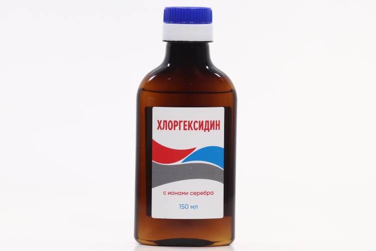 Хлоргексидин с ионами серебра, 150 мл, раствор