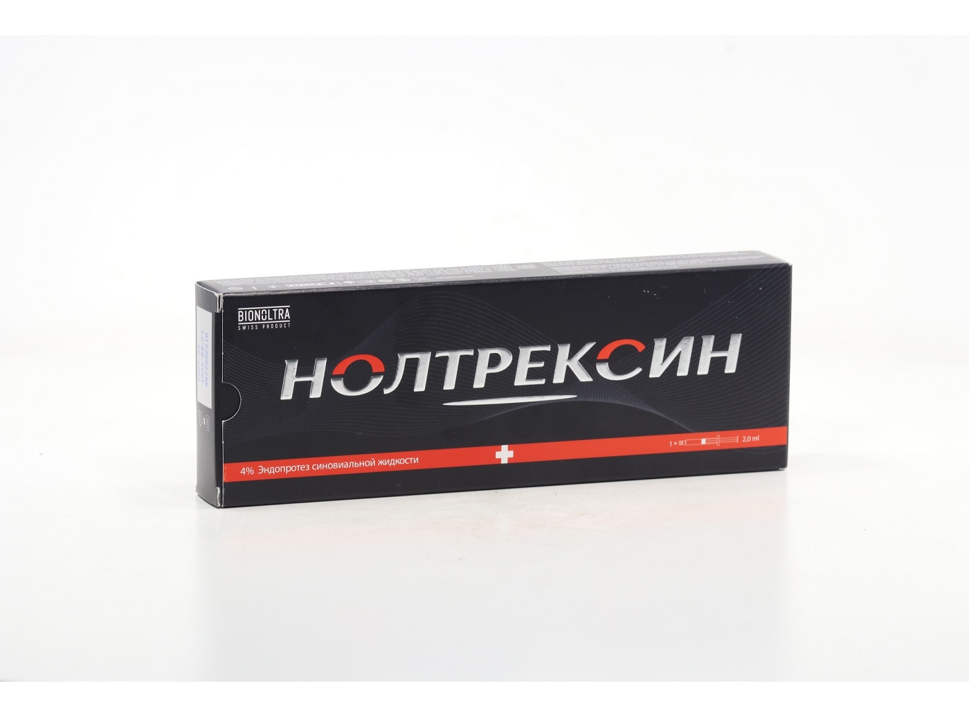 

Нолтрексин эндопротез синовиальной жидкости стерил в шприце игла 18G (1.2 х40 мм), 2 мл