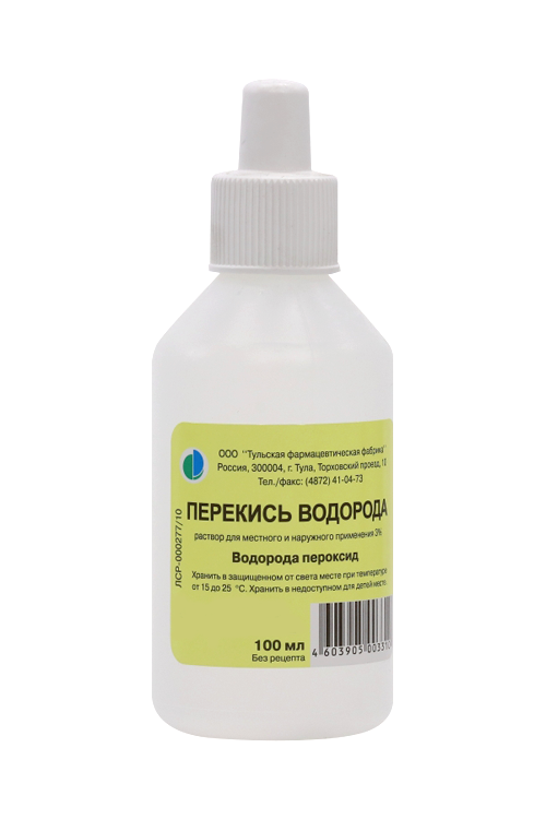 Перекись водорода 3%, 100 мл