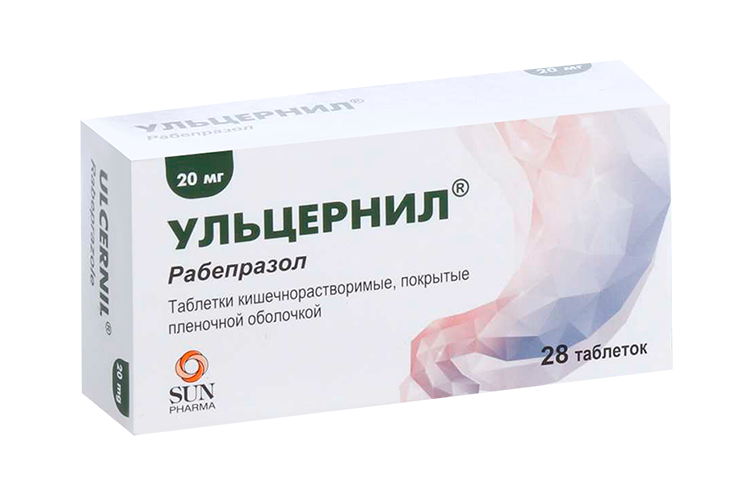 

Ульцернил, 20 мг, 28 шт, таблетки кишечнорастворимые покрытые пленочной оболочкой