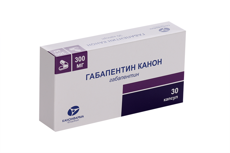 

Габапентин Канон 300 мг, 30 шт, капсулы