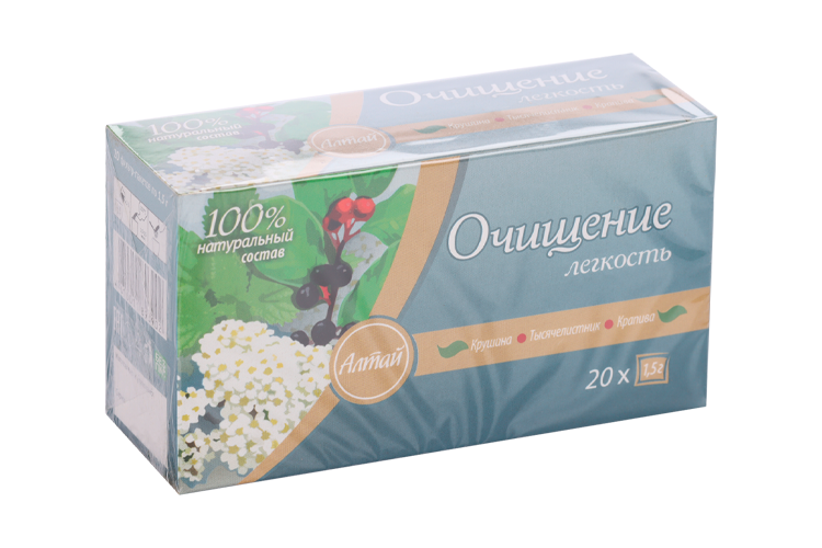 

Сбор Очищение Легкость, 1,5 г, 20 шт, фильтр-пакет