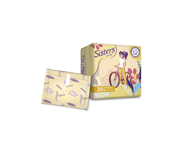 Прокладки Систерс ежедневные Ультра 20 шт 53₽