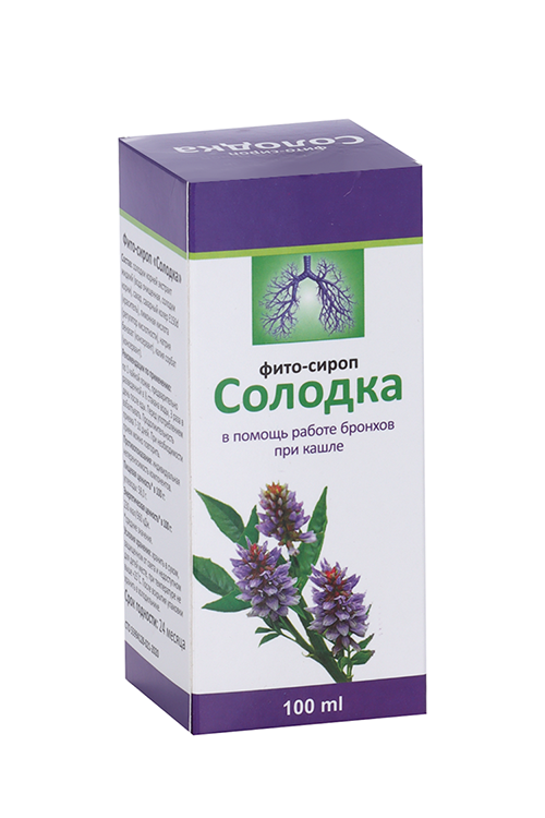 

Солодки сироп, 100 мл