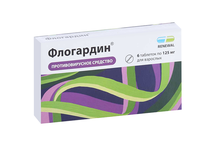 

Флогардин 125 мг, 6 шт, таблетки покрытые пленочной оболочкой