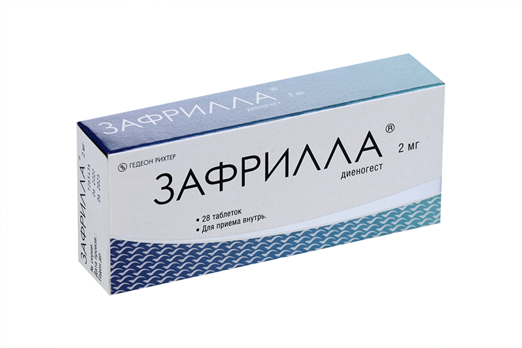 

Зафрилла 2 мг, 28 шт, таблетки