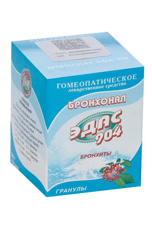 

Бронхонал Эдас-904 20 г, гранулы