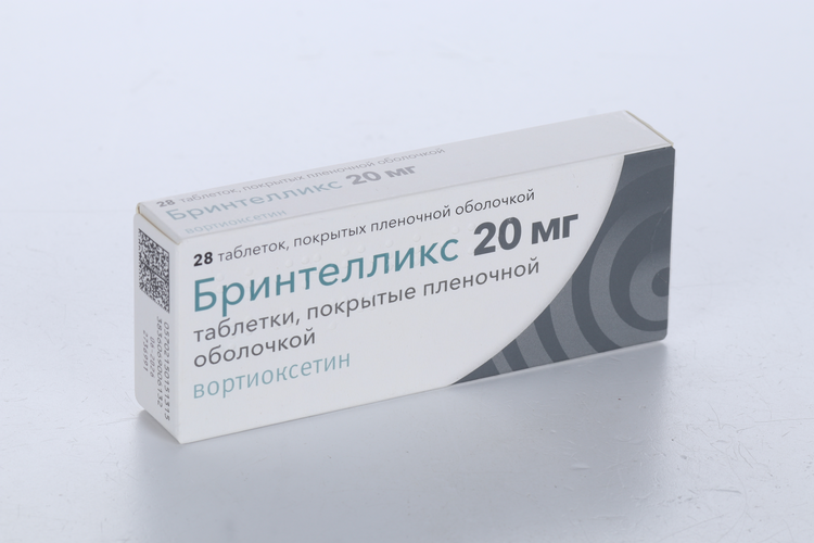 

Бринтелликс 20 мг, 28 шт, таблетки покрытые пленочной оболочкой