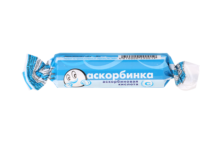 Аскорбинка, 3 г, 10 шт, таблетки