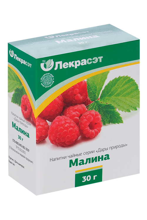 

Напиток чайный Дары природы Малины, 30 г