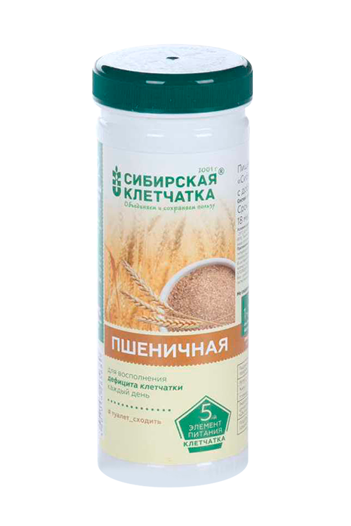 

Клетчатка пшеничная, 150 г, порошок