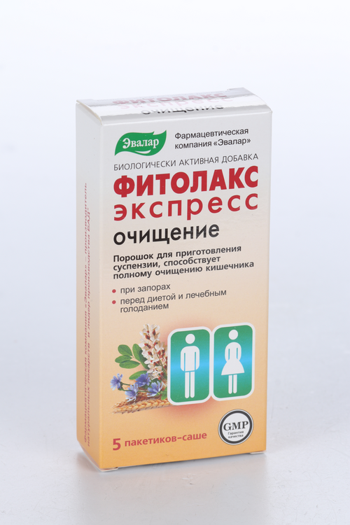 

Фитолакс Экспресс, 6,2 г, 5 шт, саше