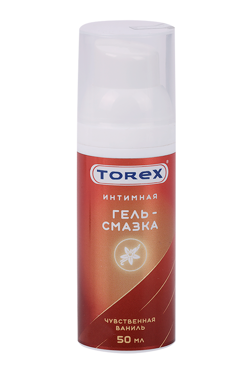 Гель-смазка Торекс Чувственная ваниль, 50 мл