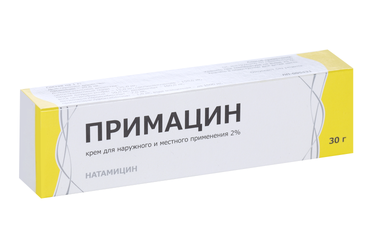 

Примацин 2%, 30 г, крем для местного и наружного применения