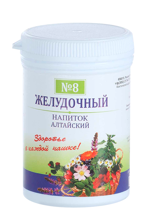 

Чайный напиток Алтайский №8 Желудочный, 50 г