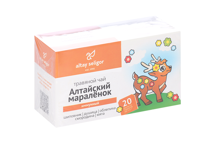 Алтайский мараленок Иммунный 1,5 г, 20 шт, фильтр-пакет