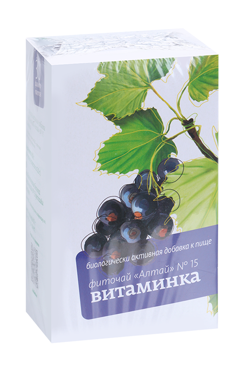 

Фиточай Алтай №15 Витаминка 2 г, 30 шт