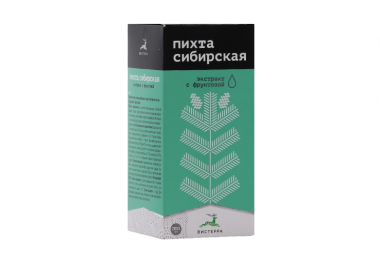 

Экстракт Пихты Сибирской с фруктозой, 300 мл, Вистерра