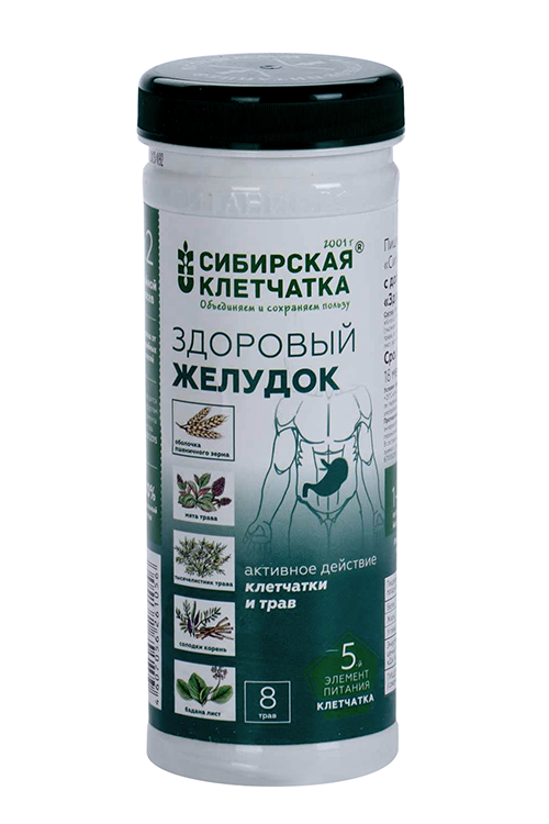 

Клетчатка Сибирская Здоровый желудок, 170 г, порошок