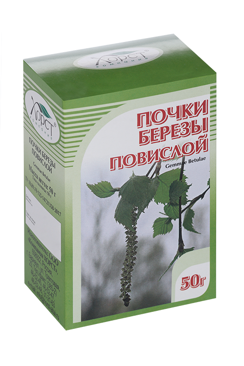 

Березы повислой почки, 50 г
