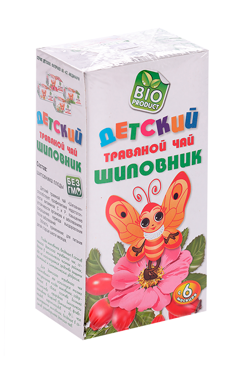 

Чай Шиповник детский травяной, 2 г, 20 шт, ф/п