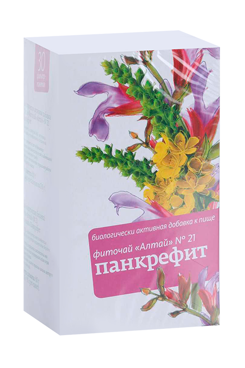 

Фиточай Алтай №21 Панкрефит, 2 г, 30 шт
