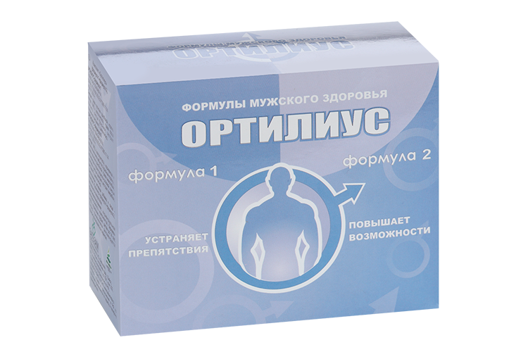 

Ортилиус Формула Мужского здоровья 1/2, 500 мг, 160 шт, таблетки