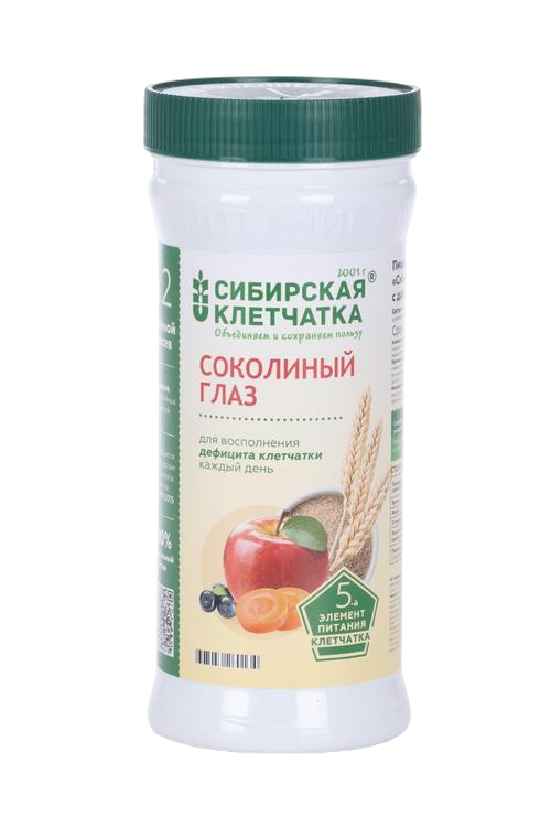 

Клетчатка Сибирская Соколиный глаз, 280 г, порошок