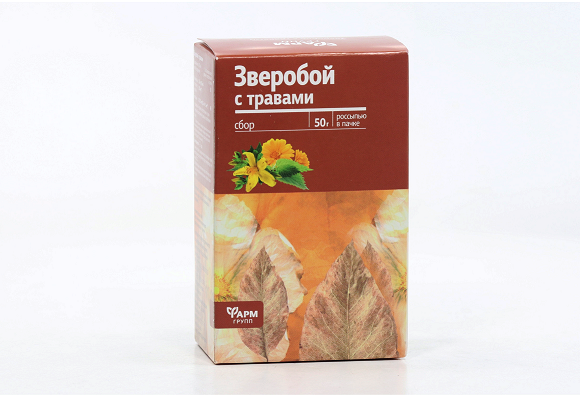 

Зверобой с травами, 50 г, фиточай