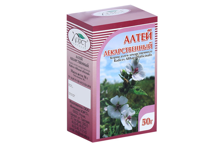 Алтей лекарственный, 50 г, корни