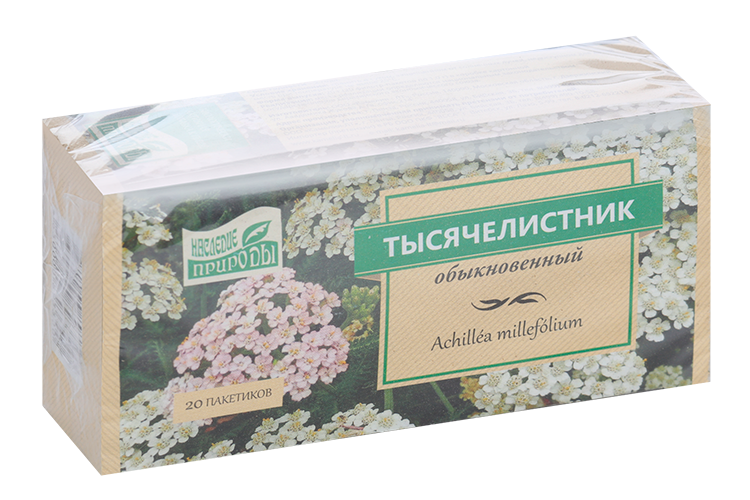 

Тысячелистник обыкновенный Наследие природы, 1 г, 20 шт