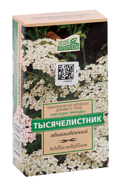 

Фиточай Тысячелистник обыкновенный Наследие природы, 50 г