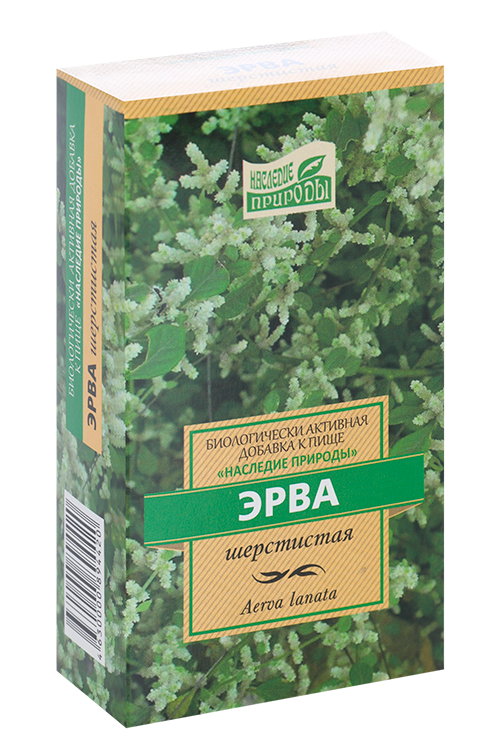 

Эрва шерстистая Наследие природы, 25 г, сырье растительное