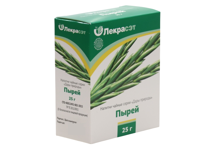 Напиток чайный Дары природы Пырей ползучий корень, 25 г