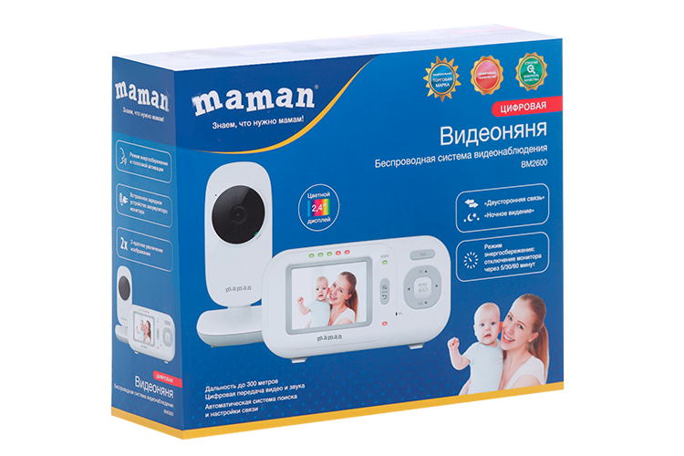 

Видеоняня Маман BM2600