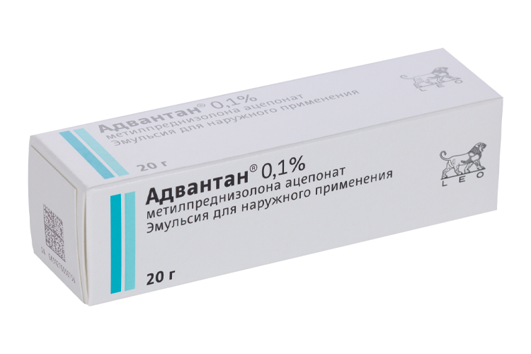 

Адвантан 0.1%, 20 г, эмульсия