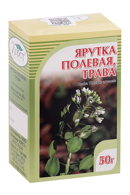 

Ярутки трава, 50 г, сырье измельченное