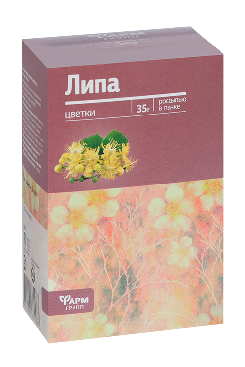 

Липы цветки, 35 г, сырье растительное
