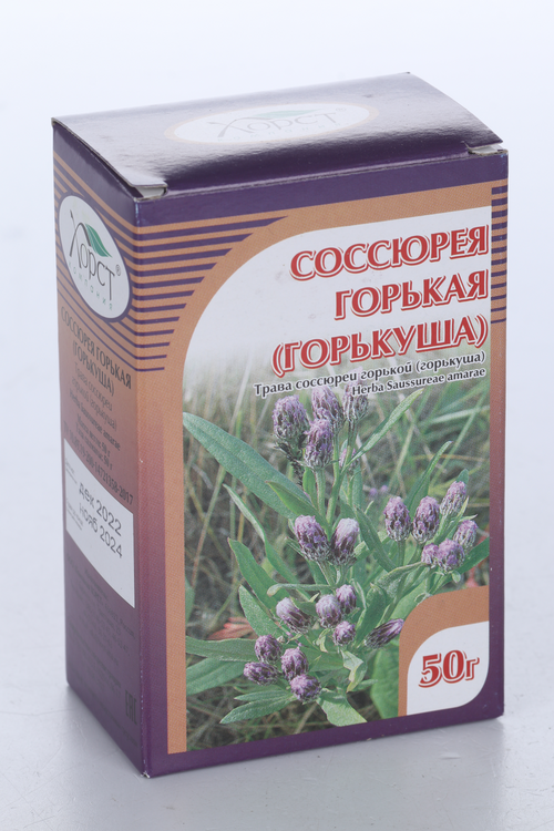 

Соссюрея горькая (Горькуша), 50 г, сырье растительное