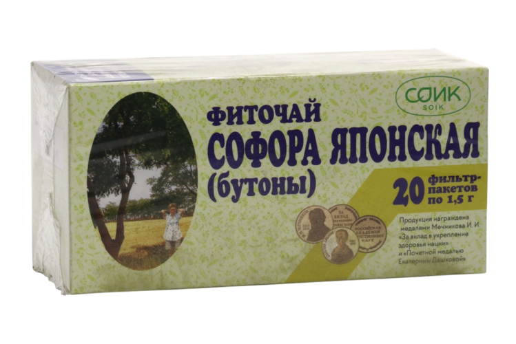 Фиточай  Софора японская (бутоны), 1,5 г, 20 шт