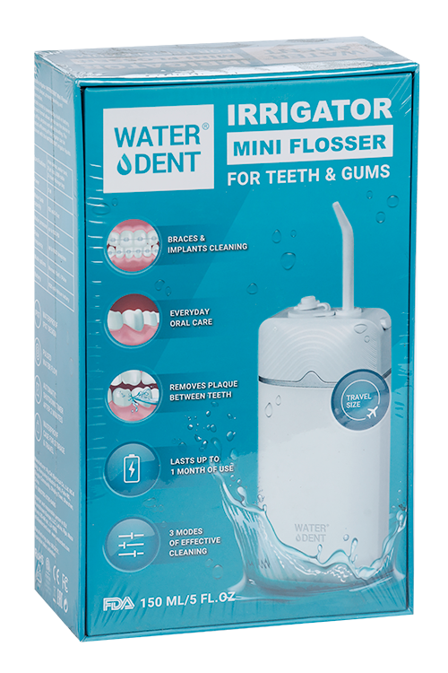 

Ирригатор полости рта Уотердент Мини Флоссер, 150 мл