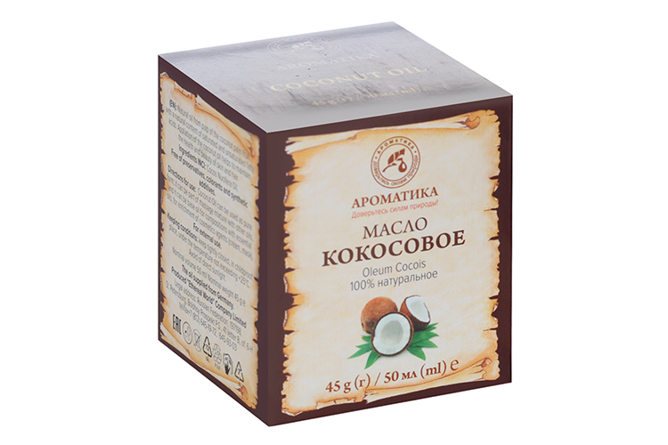 

Масло Кокосовое, 50 мл, Ароматика