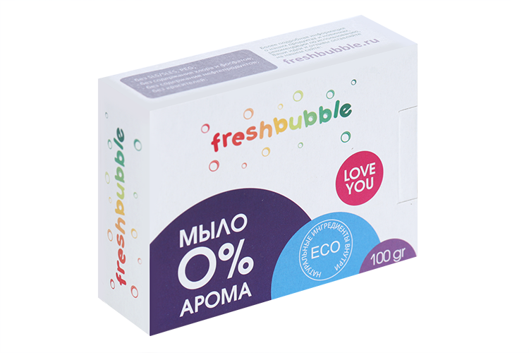 

Мыло Фрэшбабл твердое б/аромата 100 г