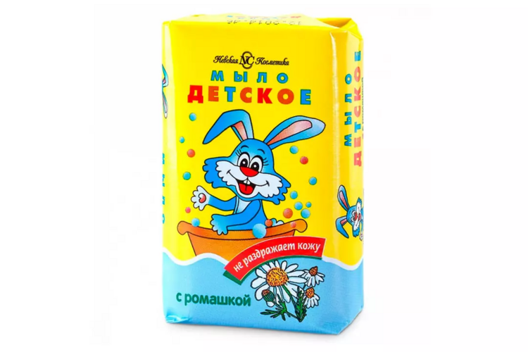 

Мыло туалетное с ромашкой
