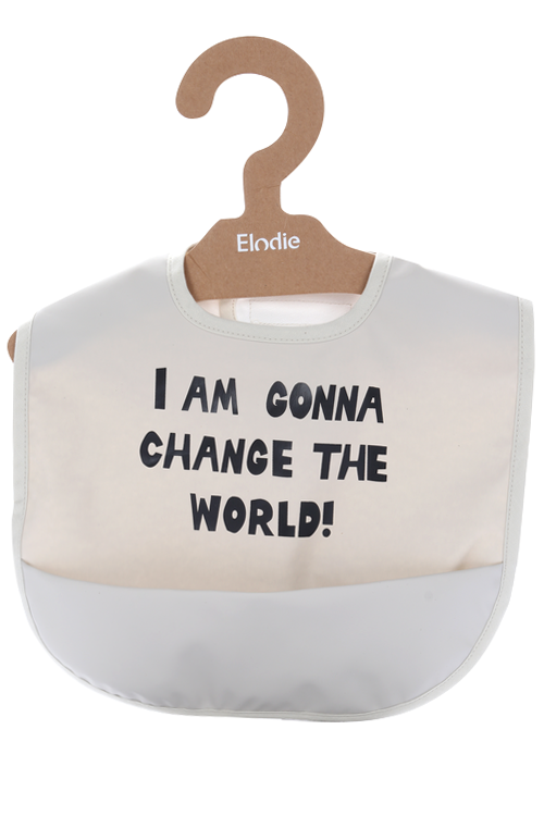 

Нагрудник Elodie Details полиуретан Change the World