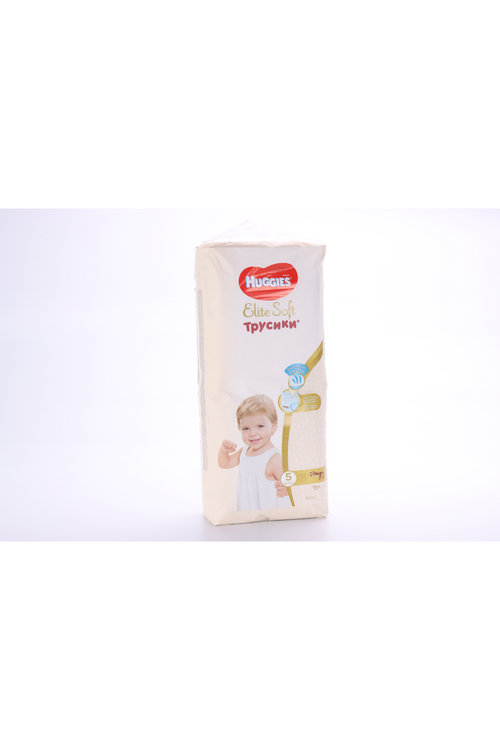 цена Трусики-подгузники HUGGIES Elite Soft 5 12-17 кг 38 шт