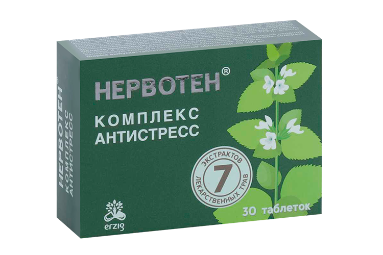 

Нервотен, 30 шт, таблетки