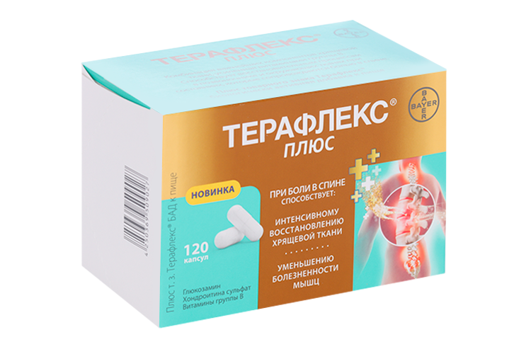 

Терафлекс Плюс, 120 шт, капсулы